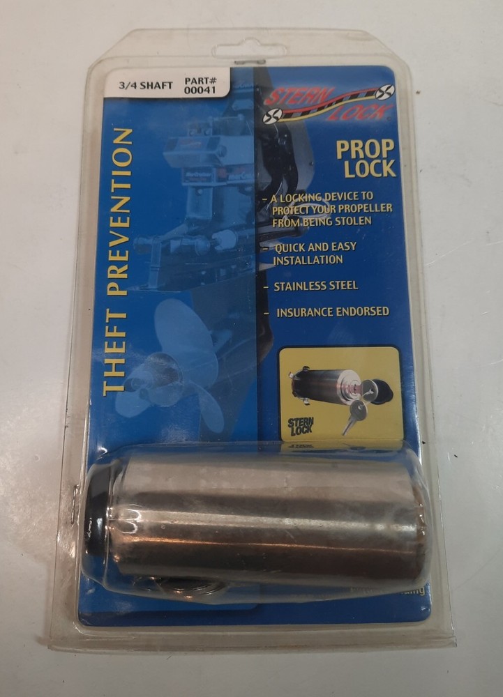Stern Lock Prop Lock 00041 Theft Prevention 3/4 Shaft