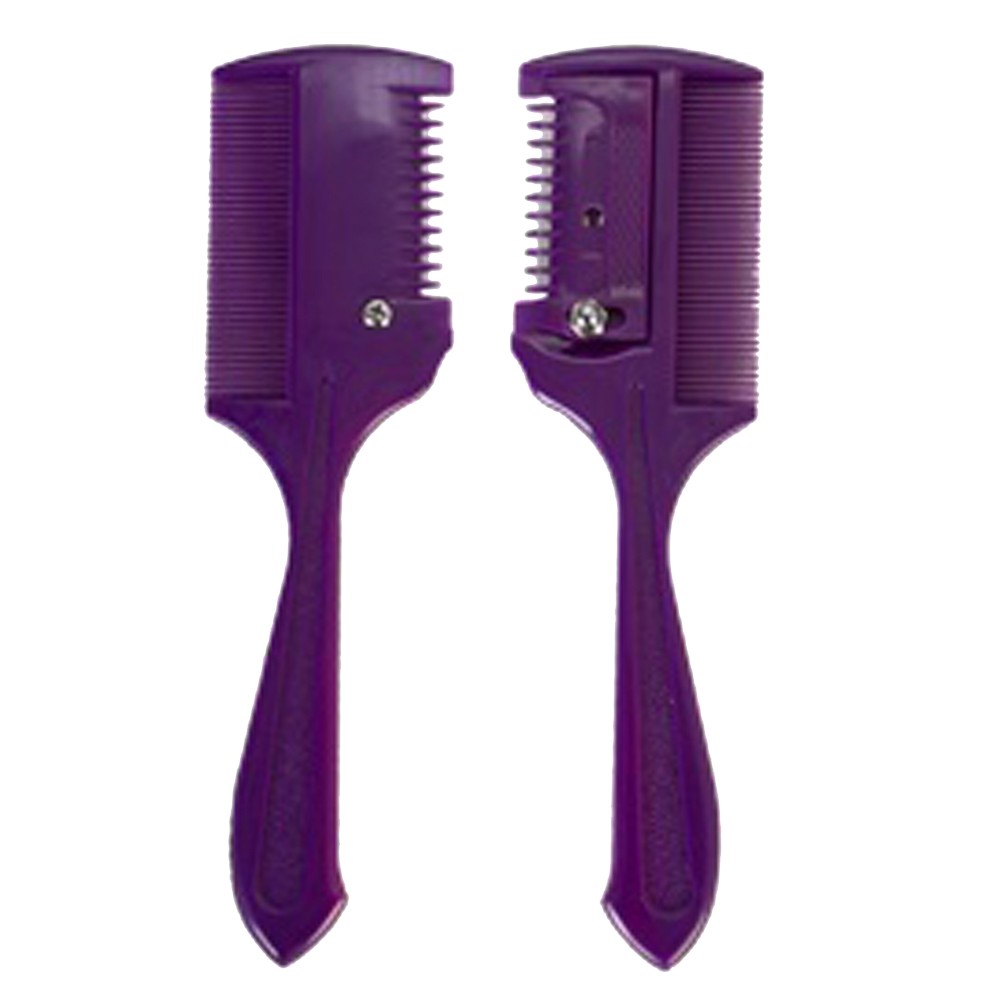 33AI Hilason Thin Blade Plastic Comb W/ Ergonomic Handle