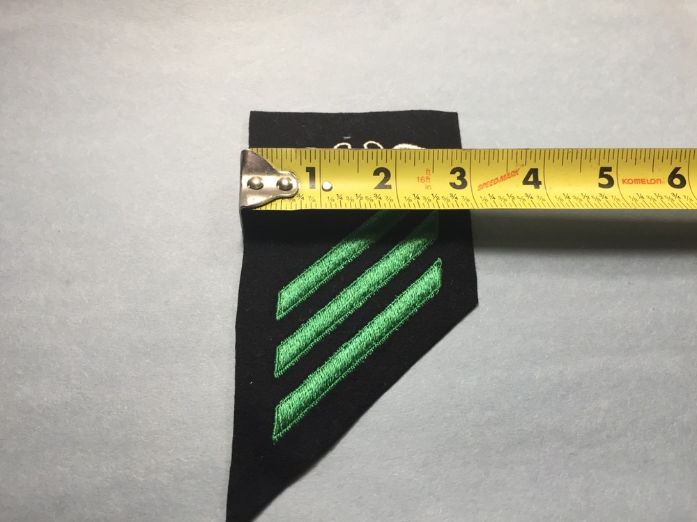 US Navy - Aviation Storekeeper E-3 patch (on felt)