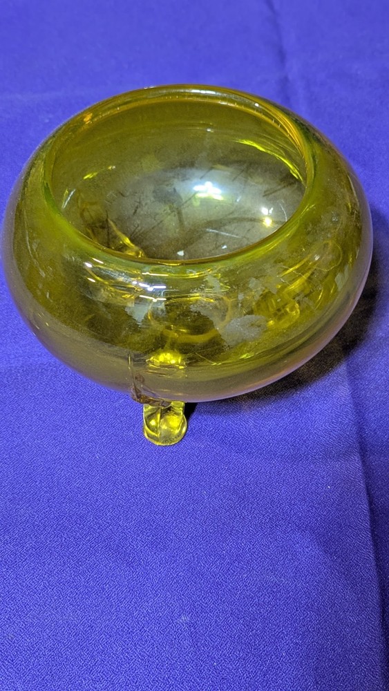 vintage glassware Amber Glass