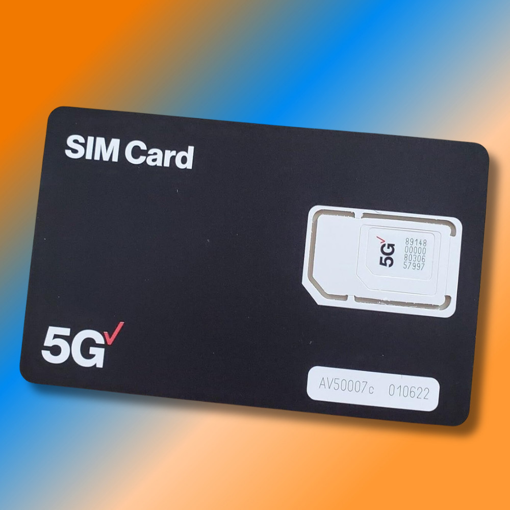Verizon 5G SIM Card Nano Sim (Verizon) (Open)