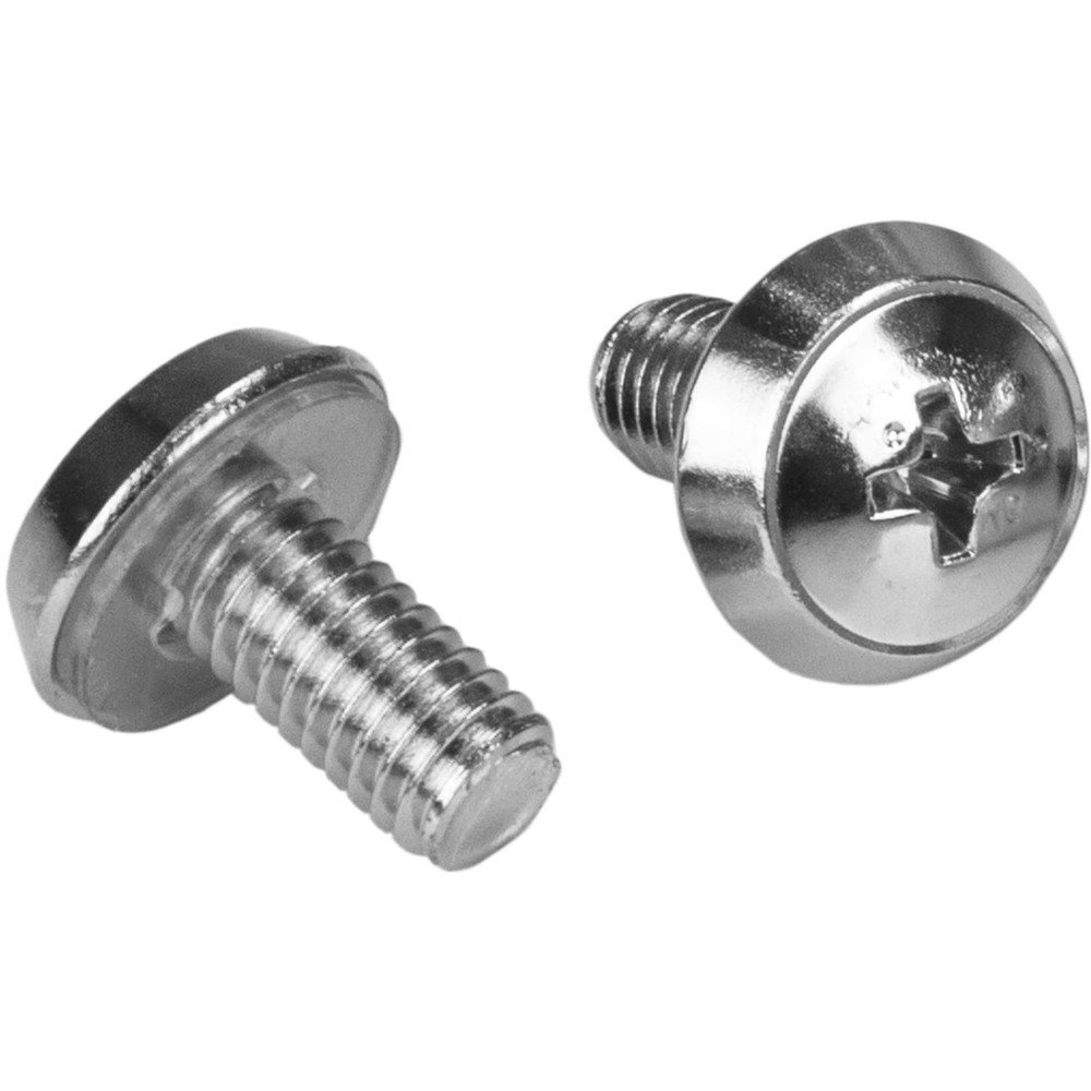StarTech M6 Rack Screws and M6 Cage Nuts - 20 Pack
