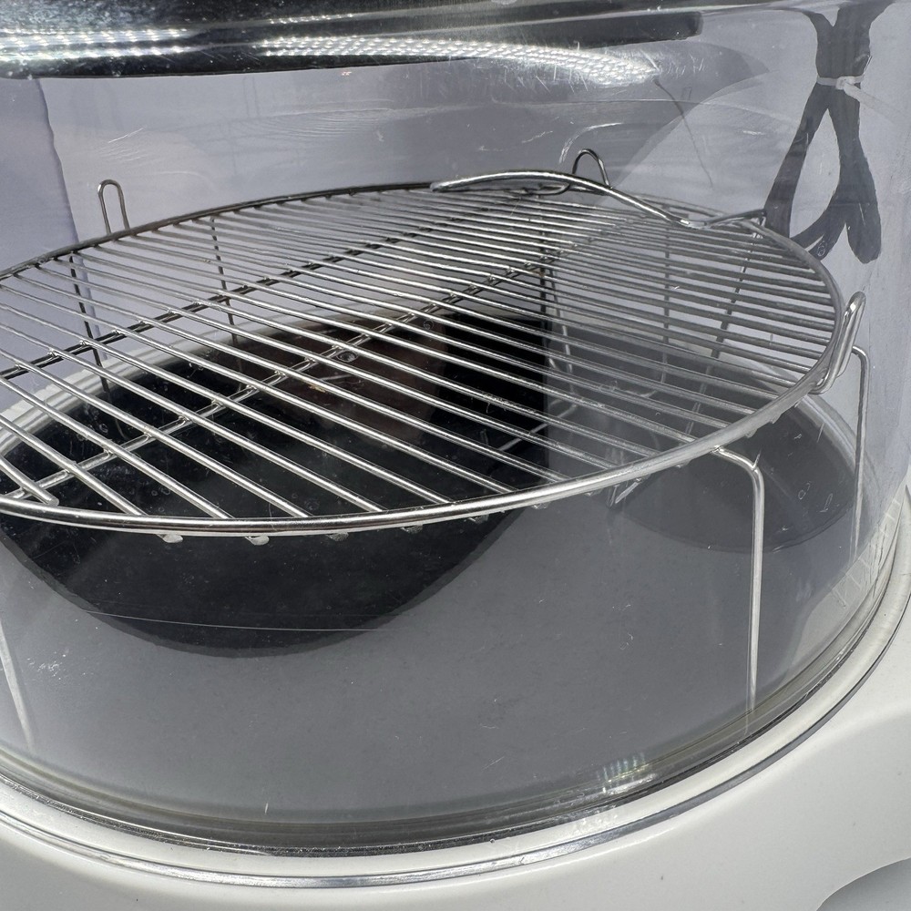 NuWave Infrared Countertop Oven Clear Dome Digital Control Tested Working