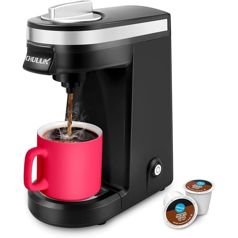 Single Serve Coffee Maker 12oz One Button Operation Auto Shut Off Easy Clean New