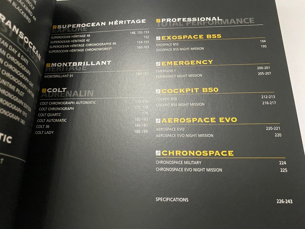 Breitling Watch Catalog 2017