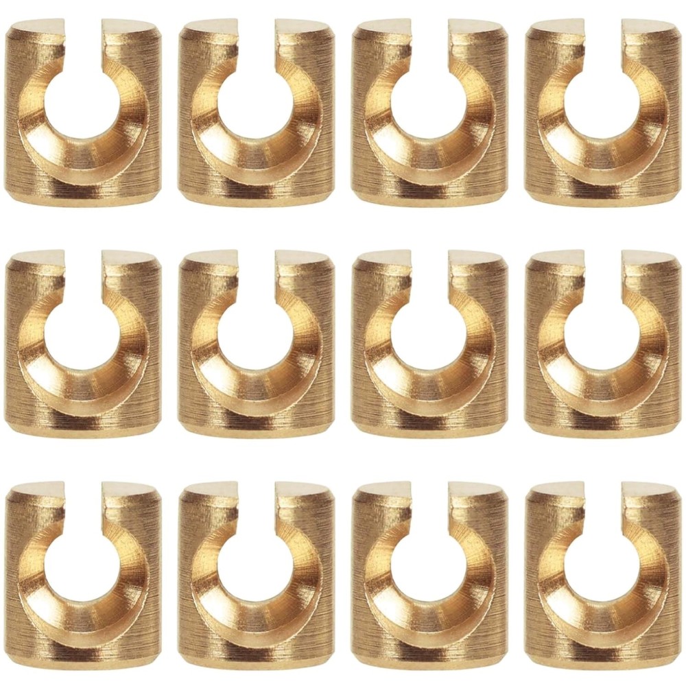 12 Pcs Throttle and Idle Cable Ferrules for Harley Davidson 1982-2017 Carbure...