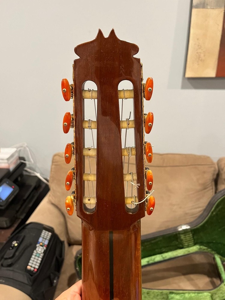 KK 10 string classical guitar, model GU-20, 1981