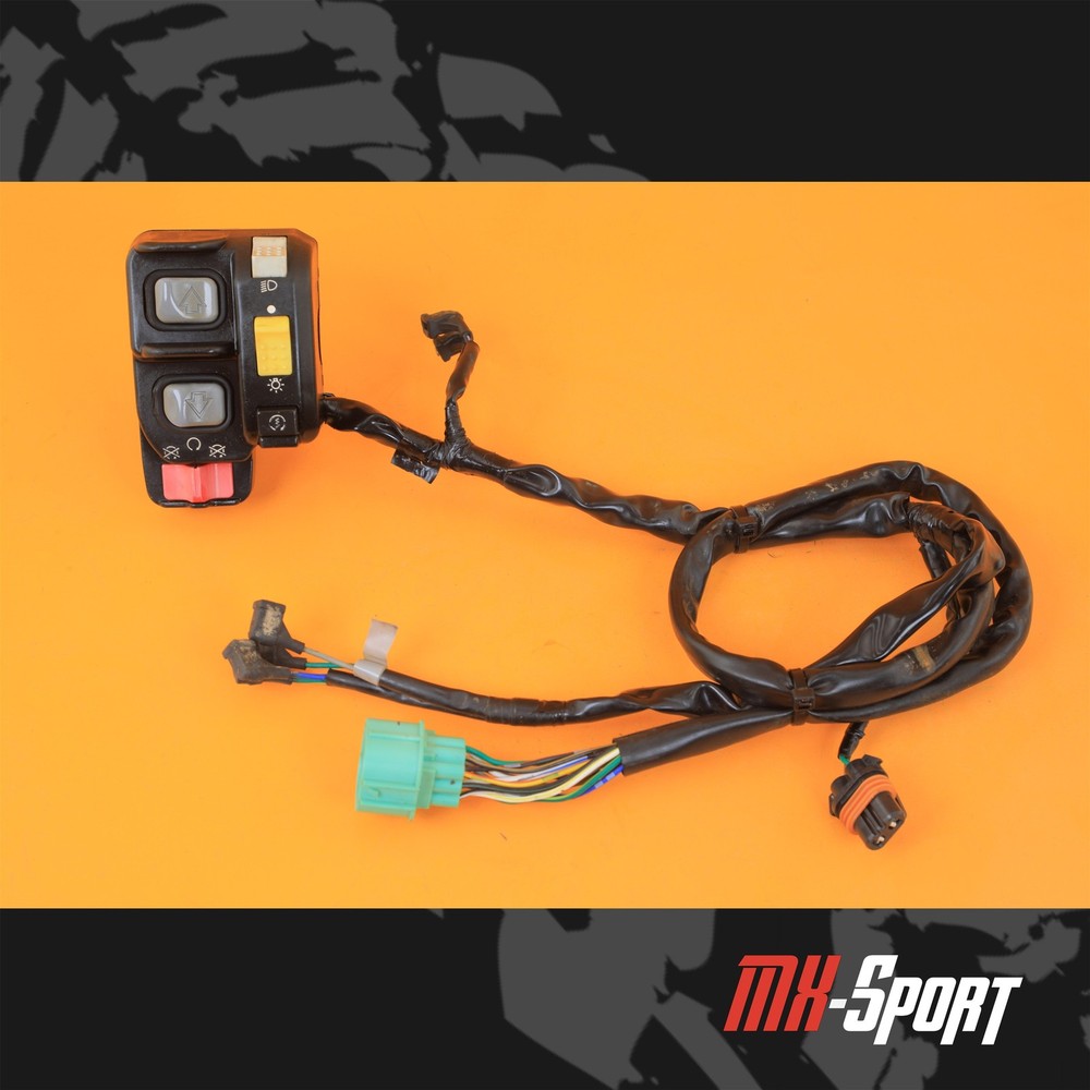 08-14 2011 Foreman Rubicon 500 OEM Left Handle Light Turn Switch Assembly