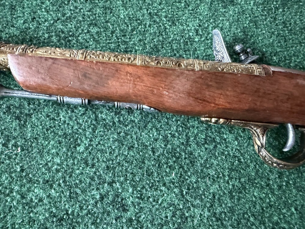 VINTAGE DENIX Flint Lock Pistol