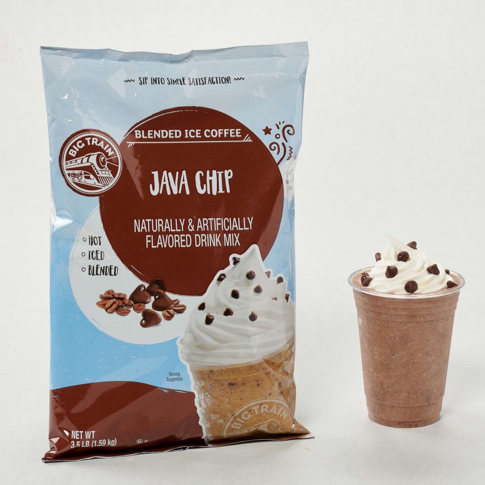 Ice Coffee Beverage Mix Java Chip Blended 3.5 Pound Pack of 1
