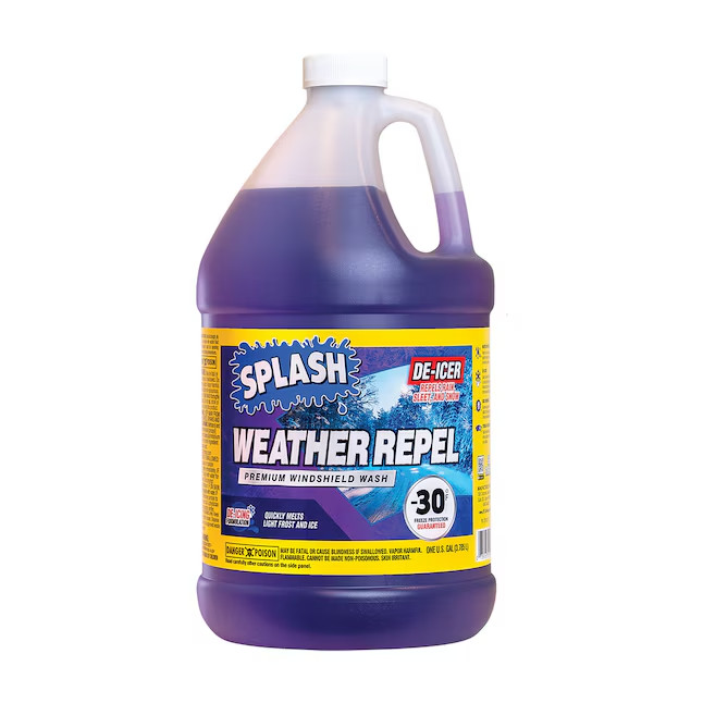 SPLASH 1-Gallon De-Icer Windshield Washer Fluid.