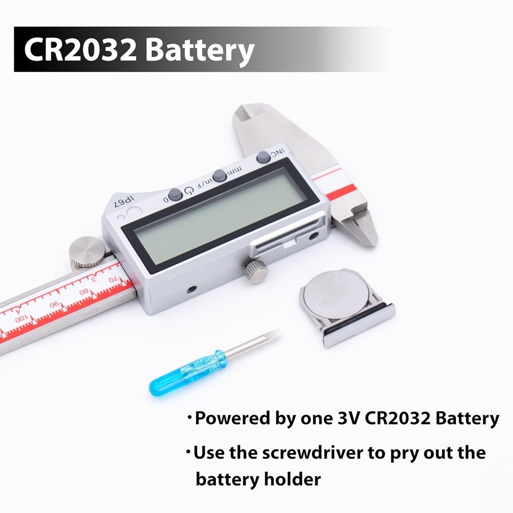 Professional Grade Digital Caliper 0-6 Inch - Incremental Mode & LCD Screen