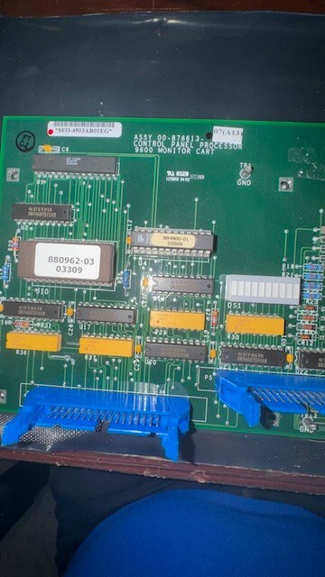 00-876613-06 GE Control Panel Processor Boar C-ARM OEC 9800