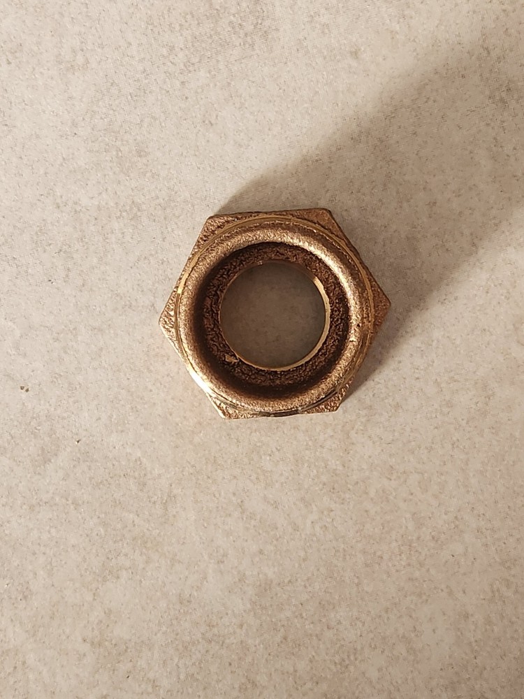 THREADED COPPER HEX BUSHING 1 1/4" x 3/4" FITTING PIPE SIZE BRAND NEW!