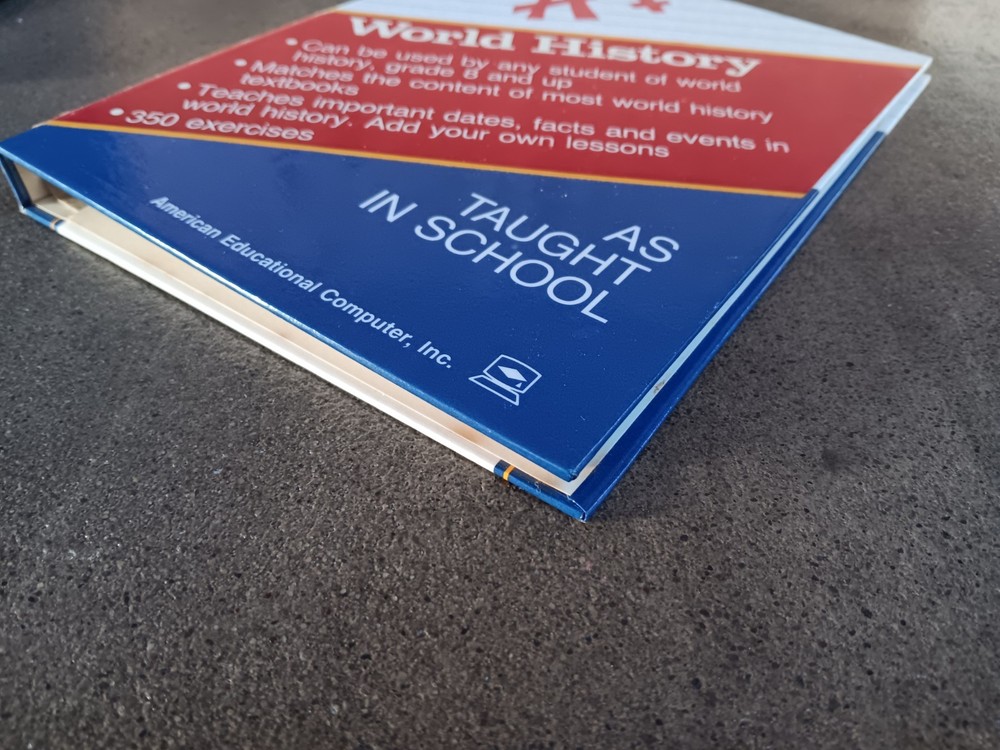 Commodore 64 A+ World History Matchmaker Series Computer Software Tested/Works