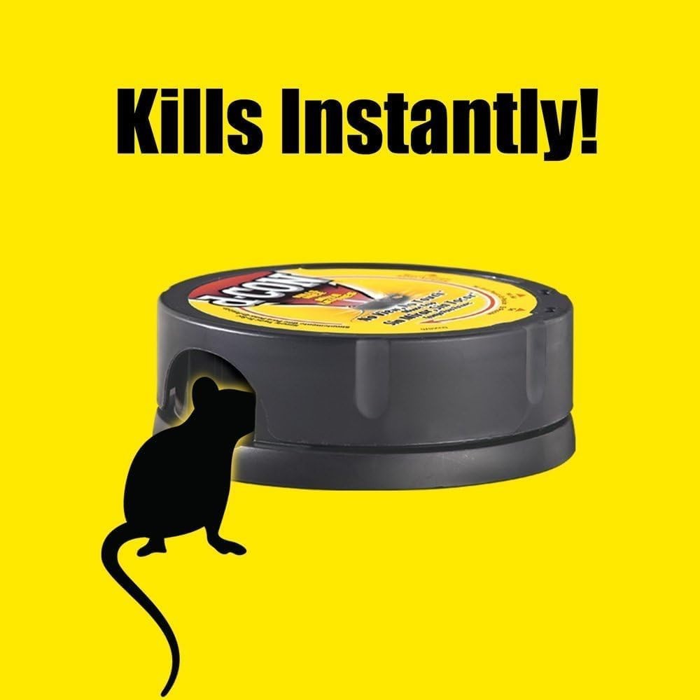 Mouse Trap Covered No Touch No View Pest Control Modern Safe Easy
