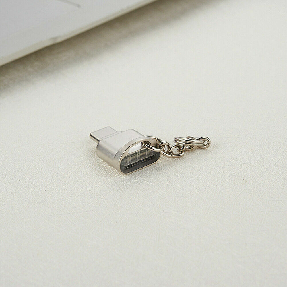 Mini Type C For Micro SD TF Memory Card Reader OTG Adapter Type C USB 3.1 Light