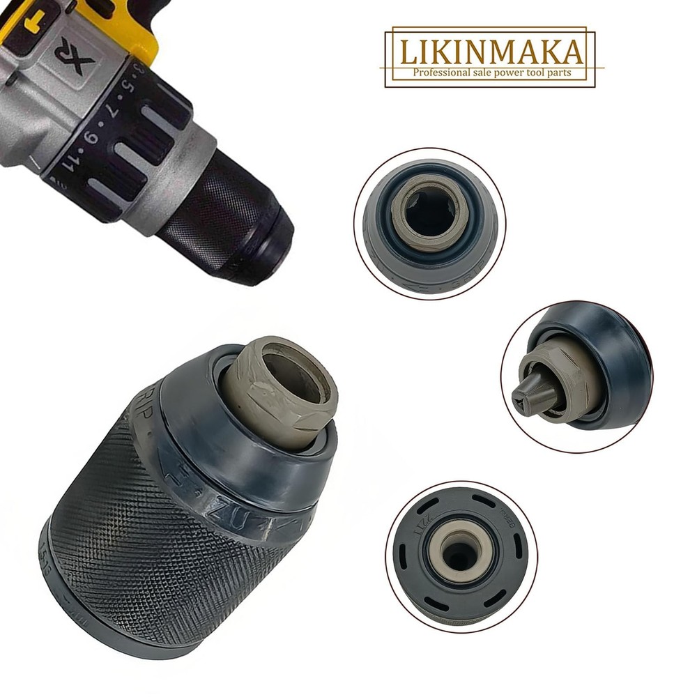 N454251 Bit Replace for DEWALT Keyless Chuck DCD991 DCD991B DCD991M2 DCD991P2...