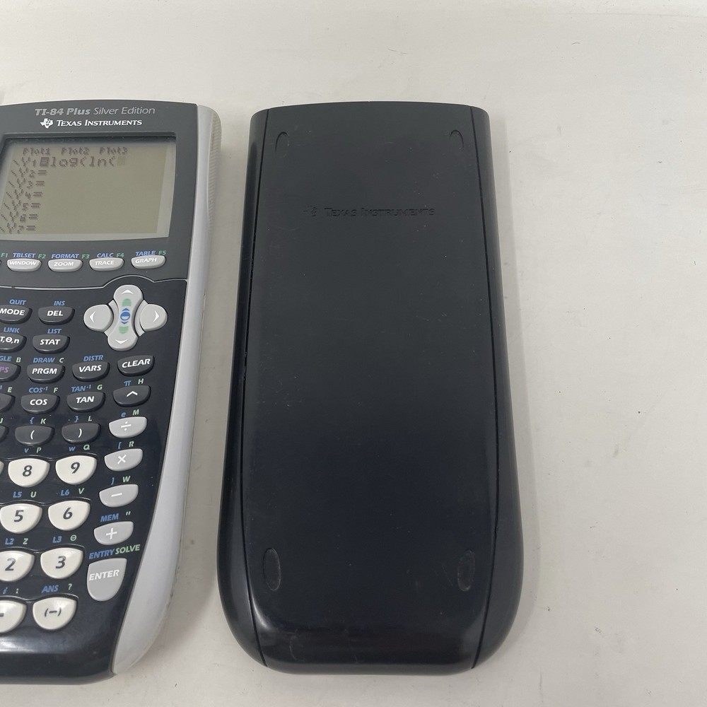 Texas Instruments TI-84+ Plus Silver Edition Graphing Calculator with Manual