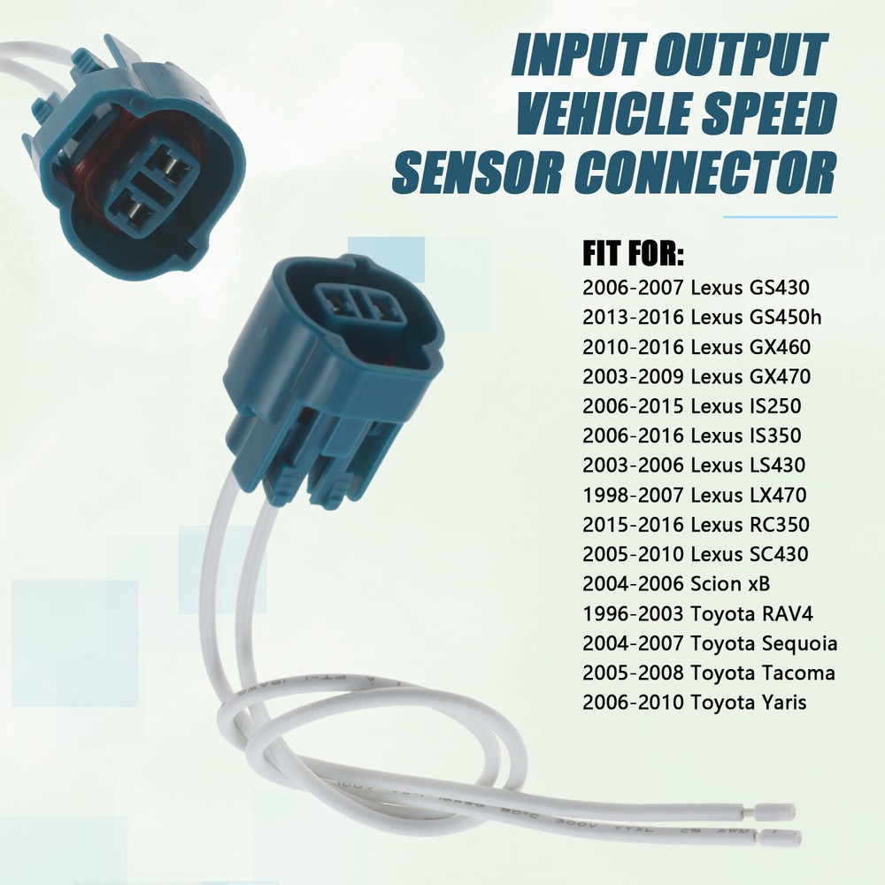 Input Output Vehicle Speed Sensor Connection Lead for 2013-2016 Lexus GS450h