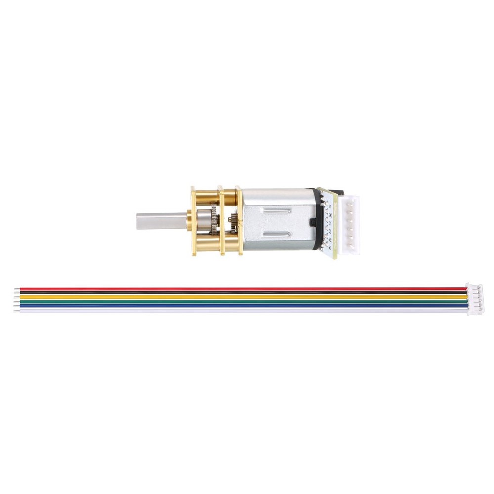 6V 1000RPMDC Motor w Encoder Speed Velocity Measurement