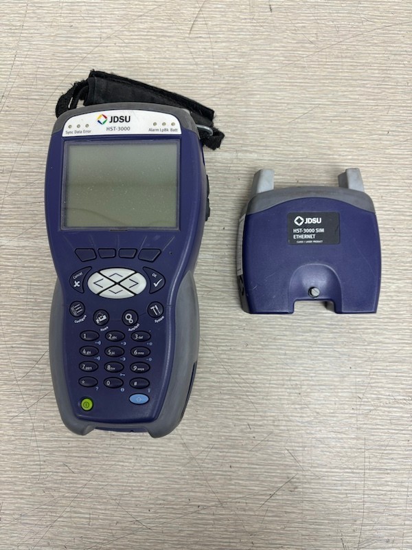 JDSU HST-3000 Handheld Ethernet Network Tester Communications Analyzer