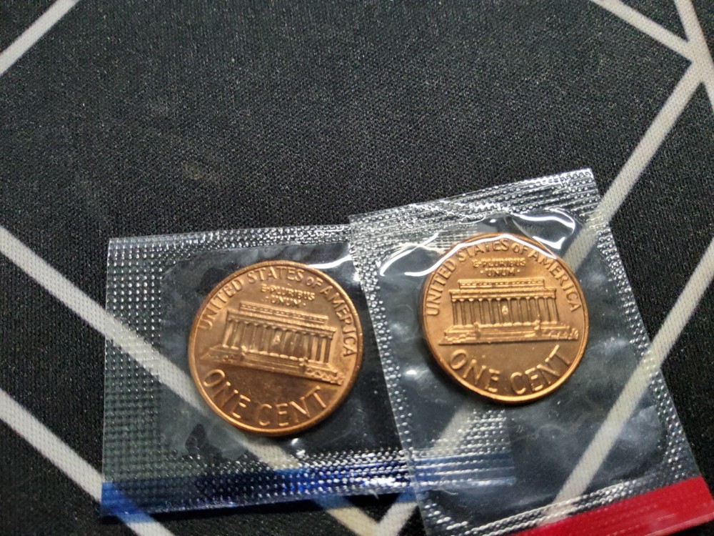 1981 P-D Lincoln Cents from Mint Sets