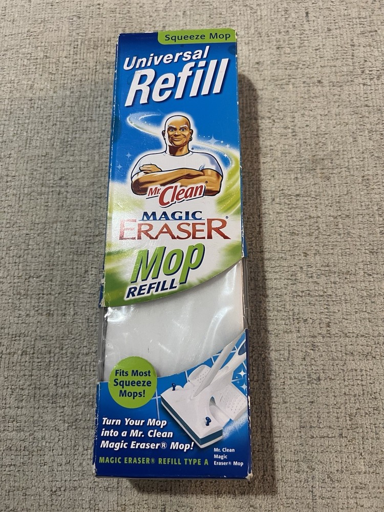 Mr Clean Magic Eraser Universal Mop Refill Type A Fits Most Squeeze Mops