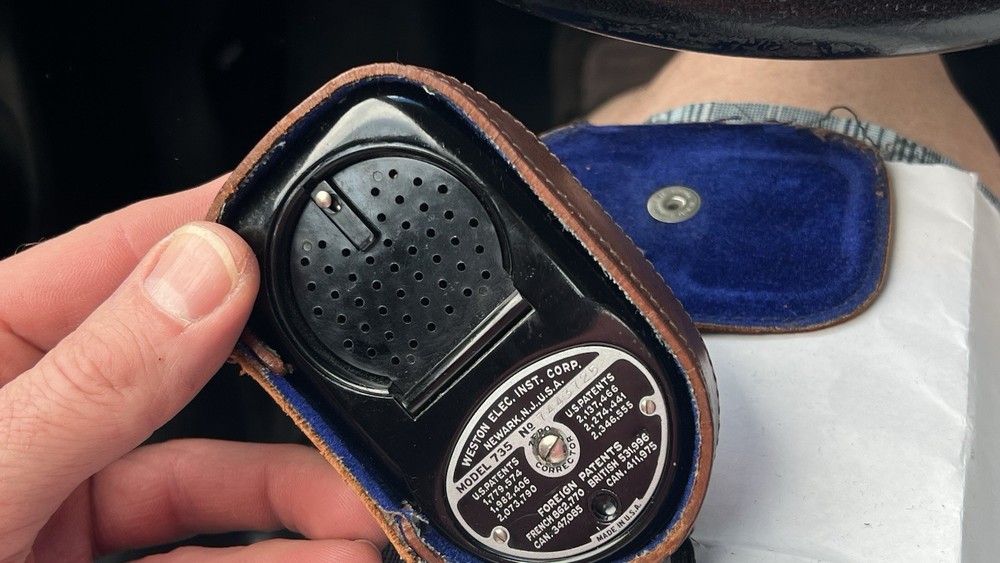 WORKING Weston Master II Universal Exposure Light Meter Model #735