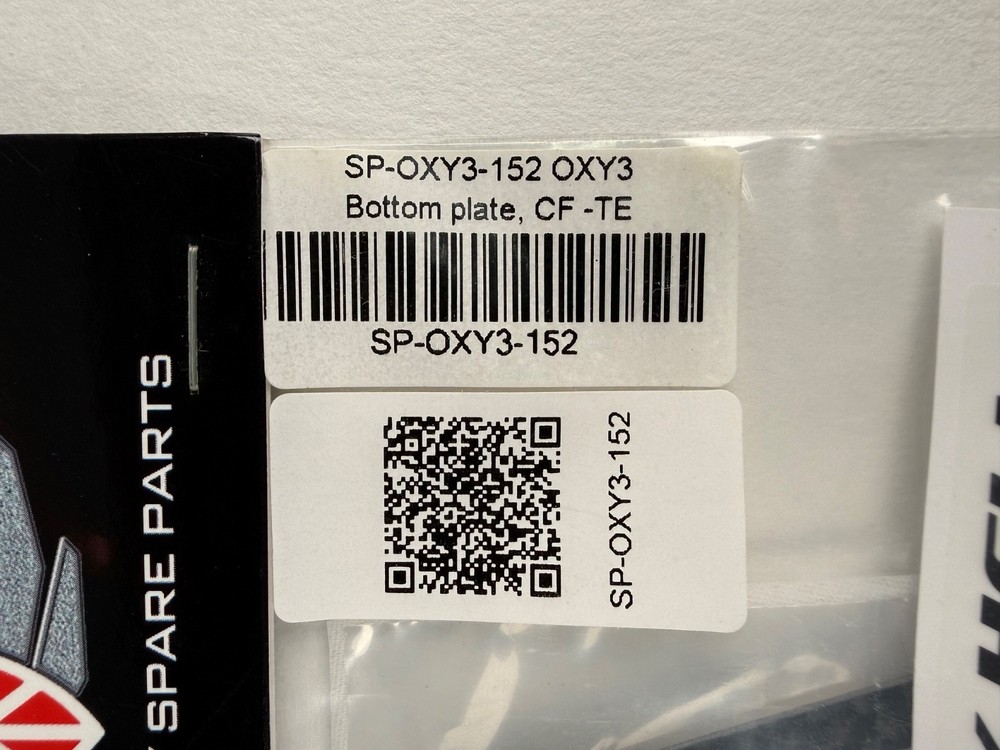 OXY HELI OXY 3 BOTTOM PLATE CF-TE SP-OXY3-152