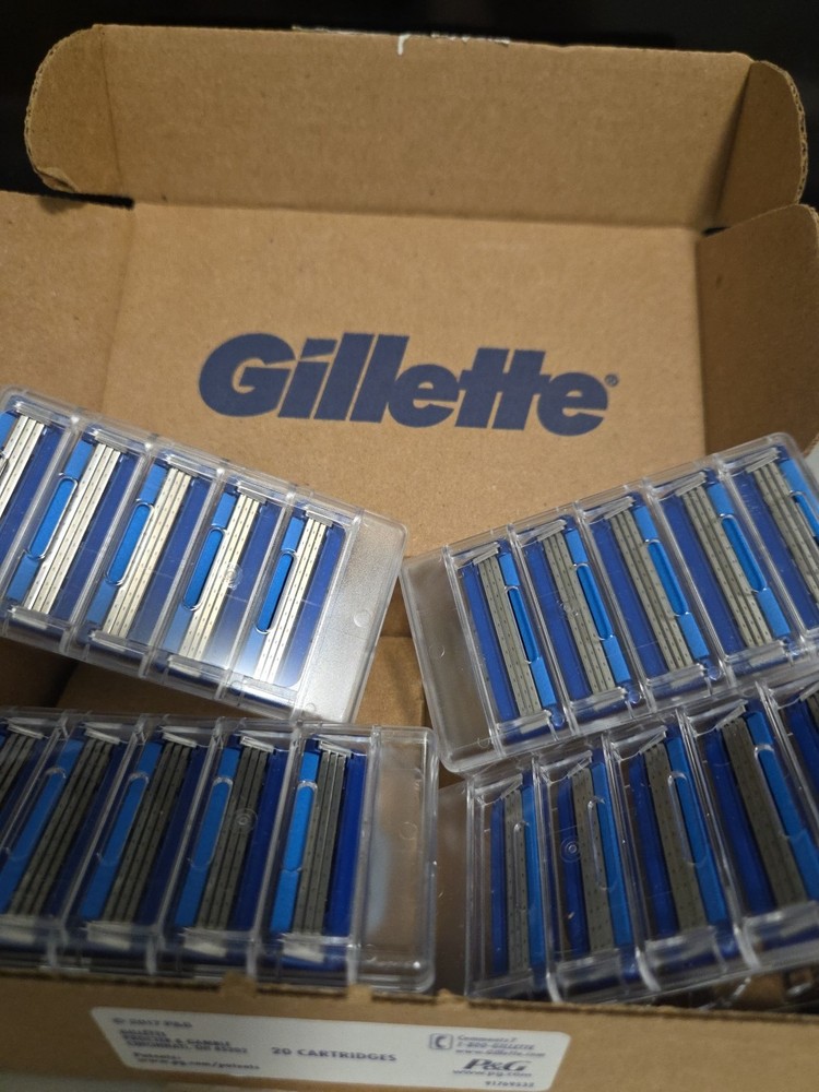 Gillette 20cartridges