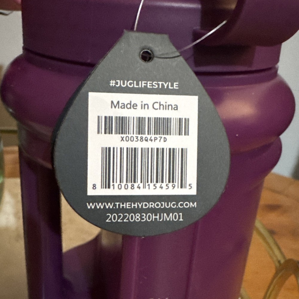 Hydrojug 32oz Purple NWT Mini Size Handle
