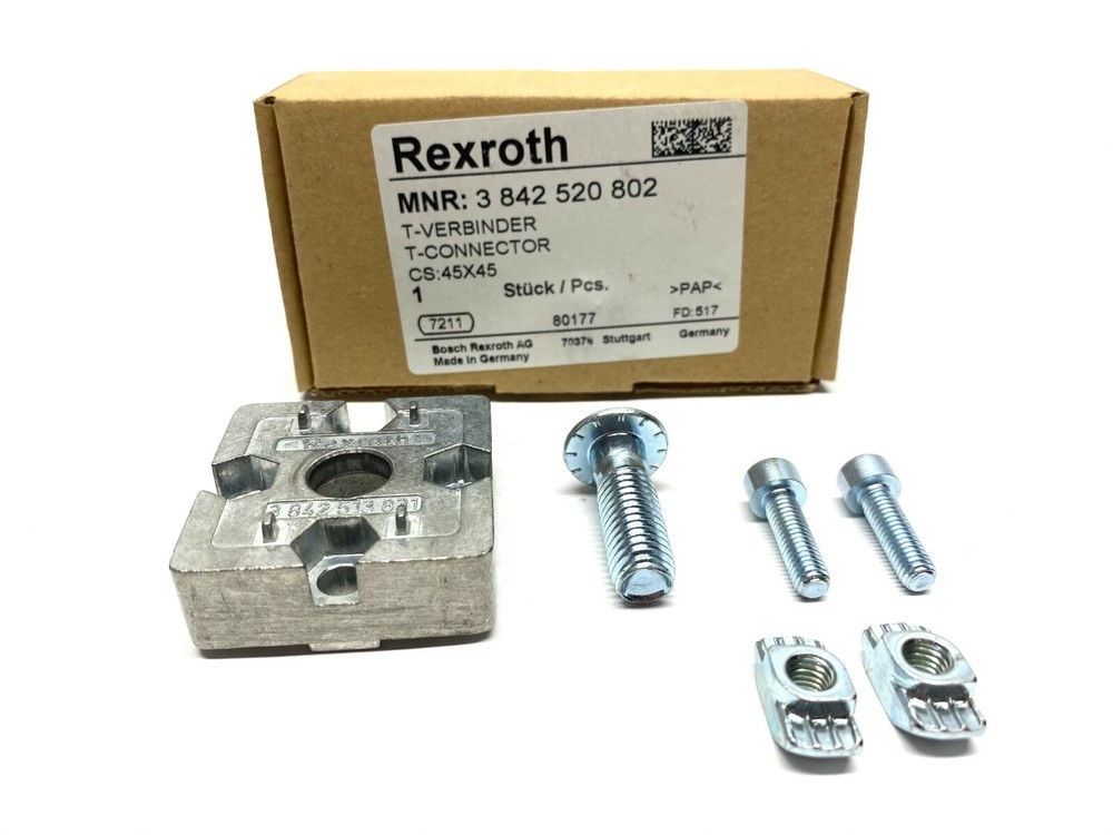 Bosch Rexroth 3842520802 T-Connector 45x45