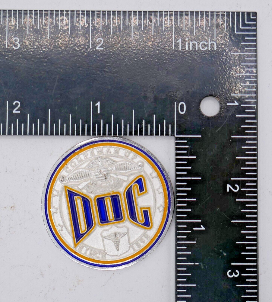 Navy Corpsman DOC Challenge Coin