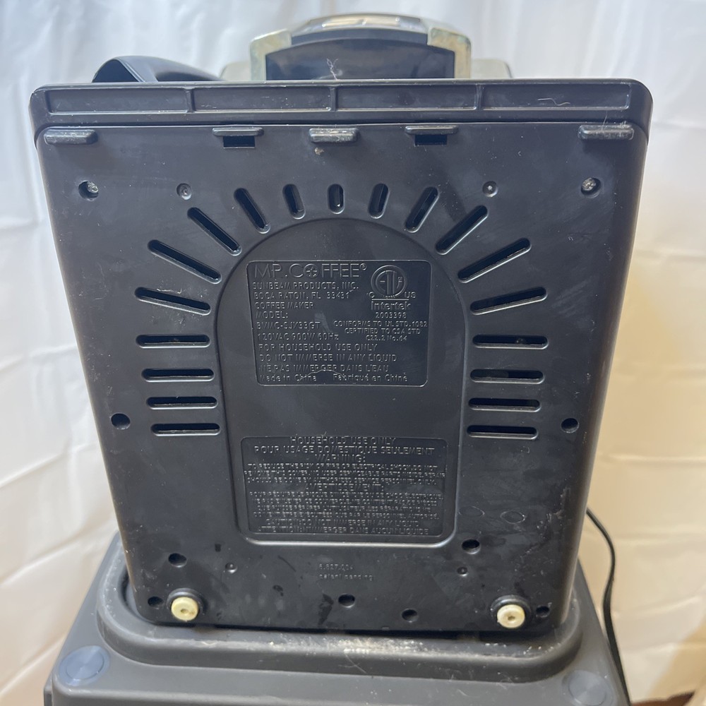 Mr. Coffee 12-Cup Programmable Coffeemaker Strong Brew Black Select BVMC-5JX33GT