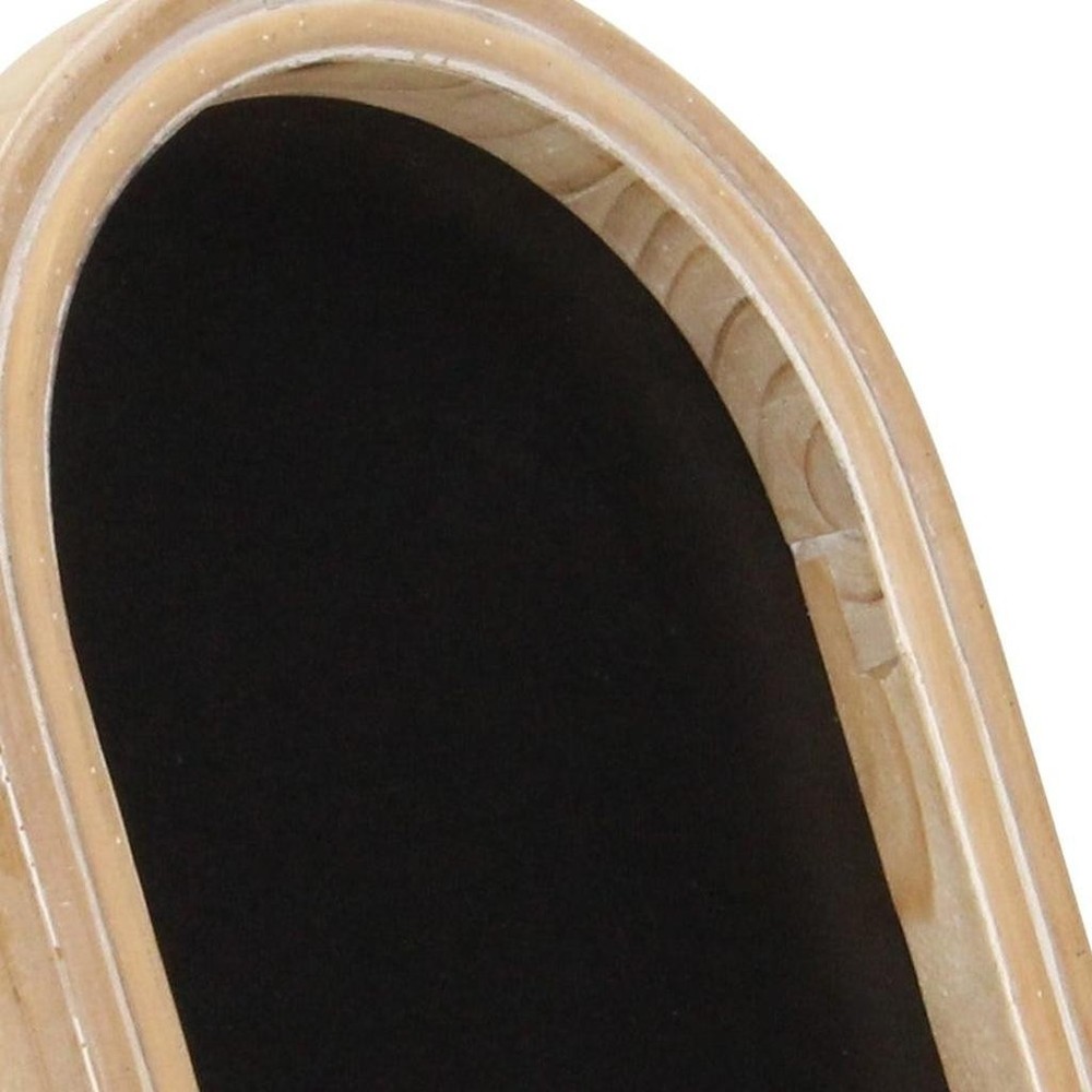 12" Natural Wood Tabletop Easel Chalk Board