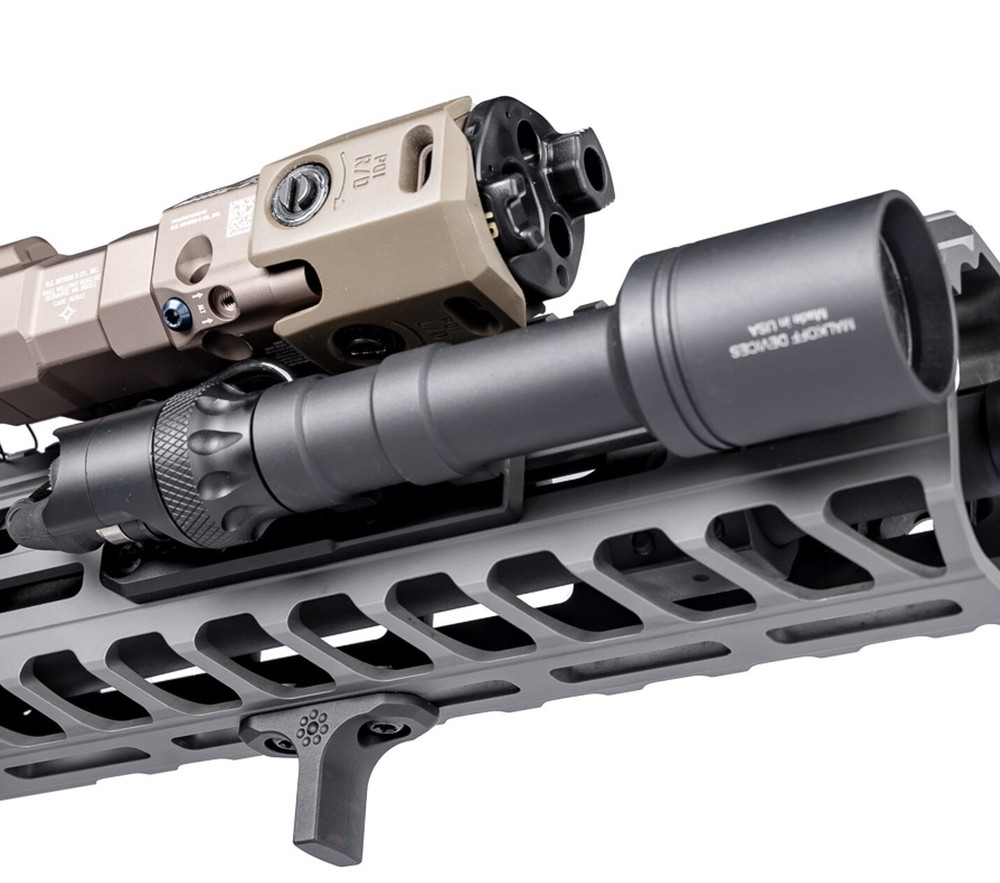 Arisaka Defense Flashlight Inline Scout Mount KEYMOD Black ISM-K