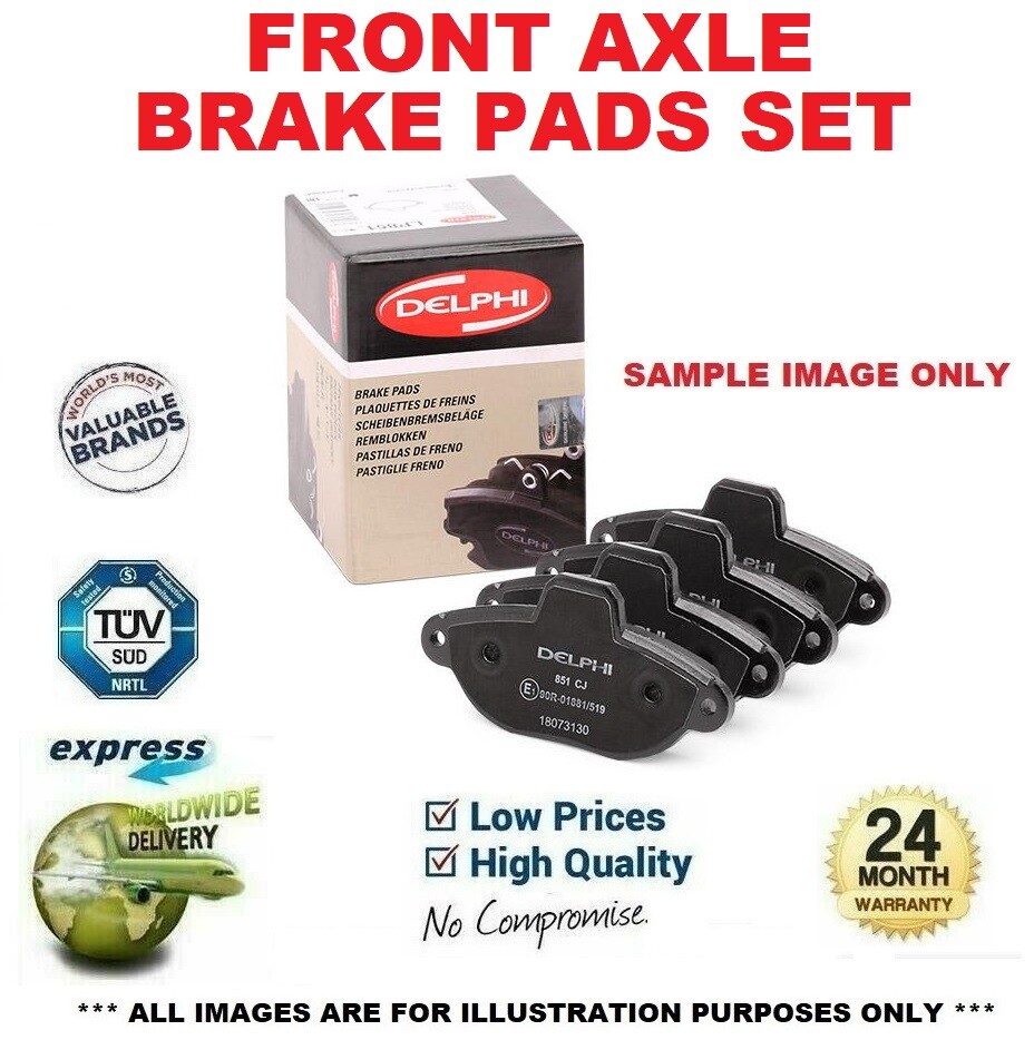 Front Axle BRAKE PADS SET for MINI One 2017-on