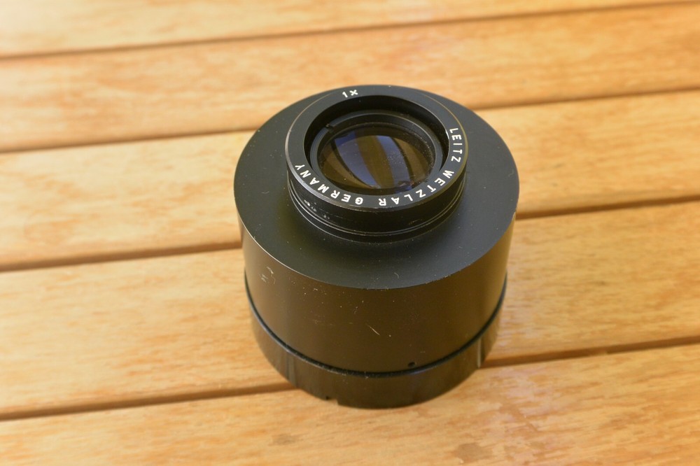 Leitz Camera Adapter Lens 1x Microscope Part Optics, US DUTIES INCLUDED