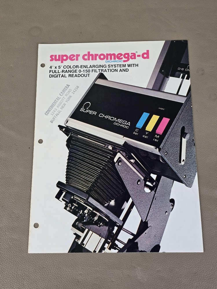Super Chromega-d Brochure P-486