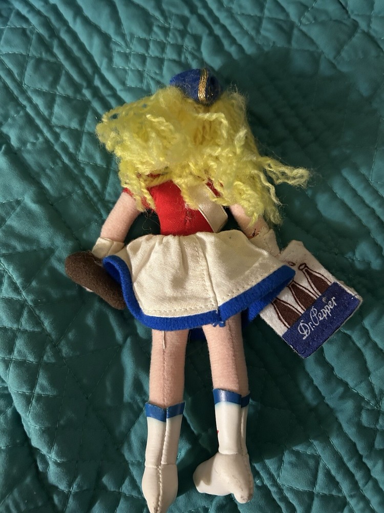 Rare Dr. Pepper Doll ..Cute