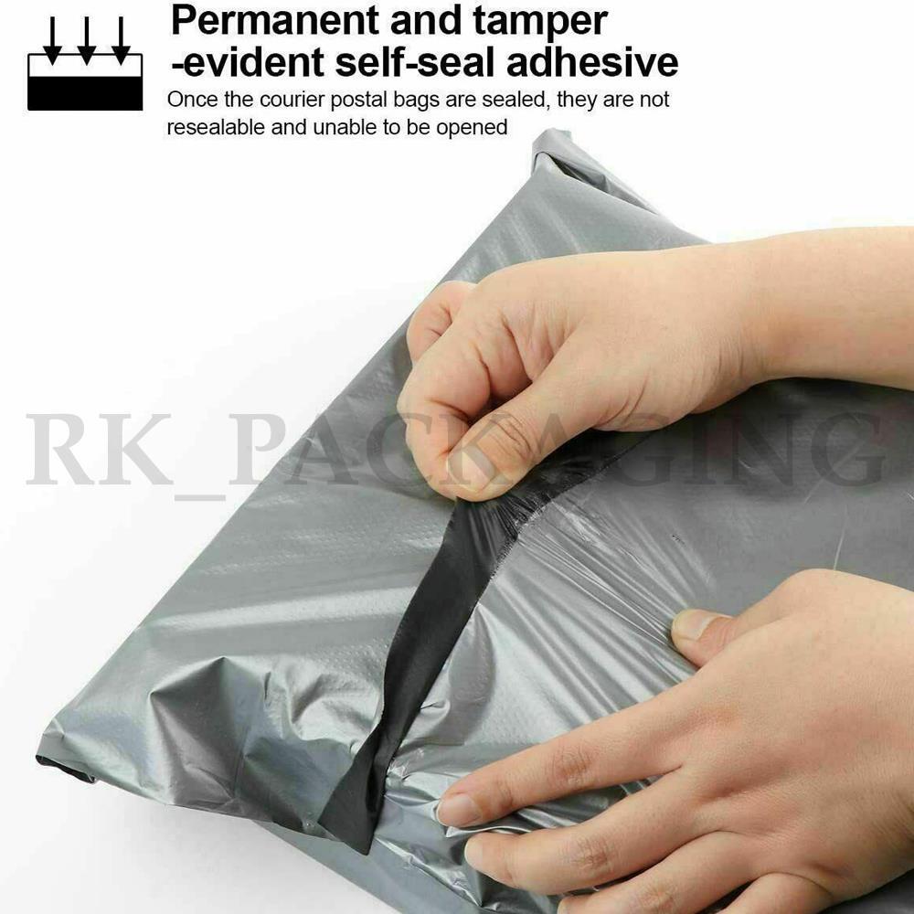 GREY MAILING BAGS STRONG POLY POSTAL POST POSTAGE SELF SEAL PACKAGING STRONG