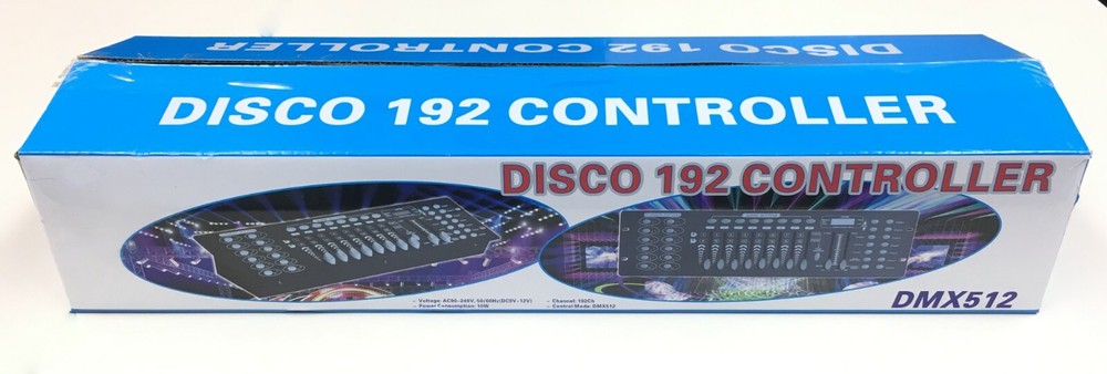 192CH DMX512 Party Disco Stage Lighting Dimmer Controller Programming Console