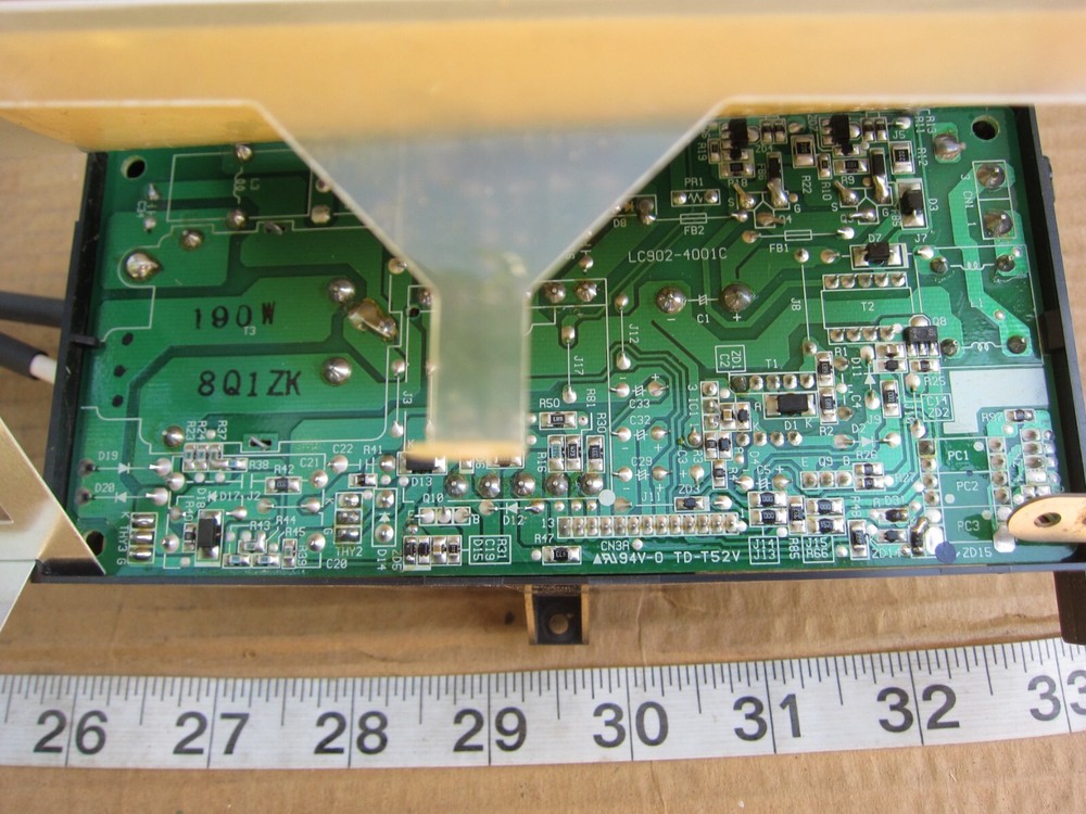 Zebra LC902-4001C Circuit Board, Used