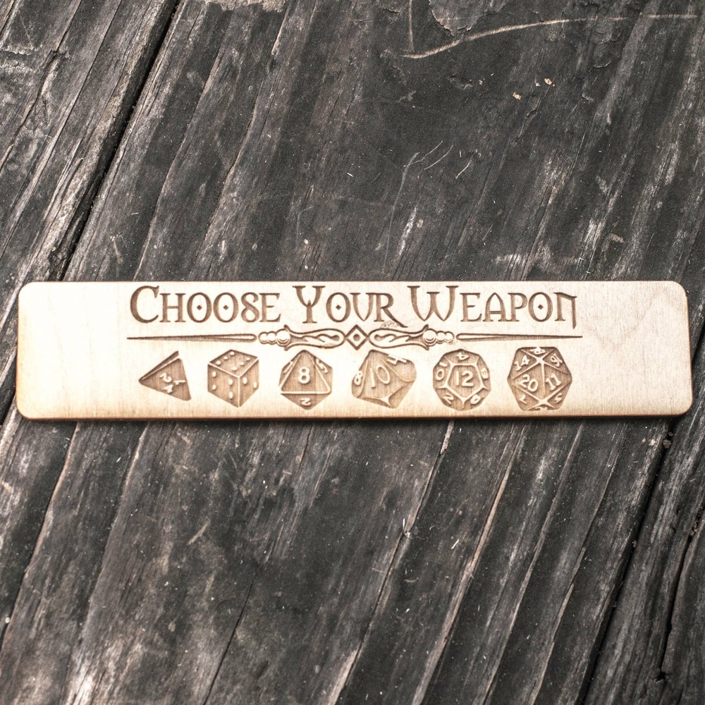 Bookmark - Choose your Weapon