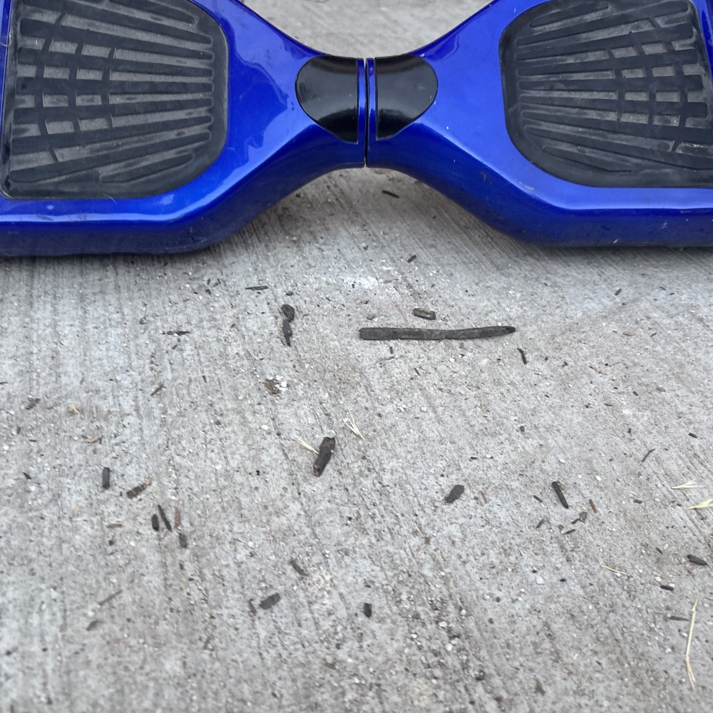 Good Working Hover Board (used) With Charger purple medium sized hover board