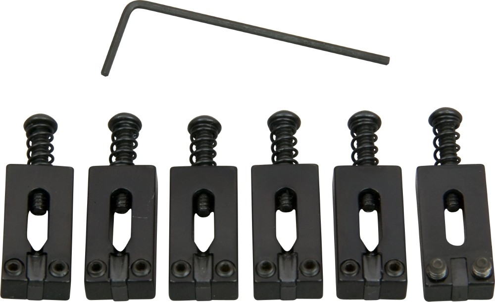 Graph Tech String Saver Classics Strat & Tele 2-1/16" Spacing Black