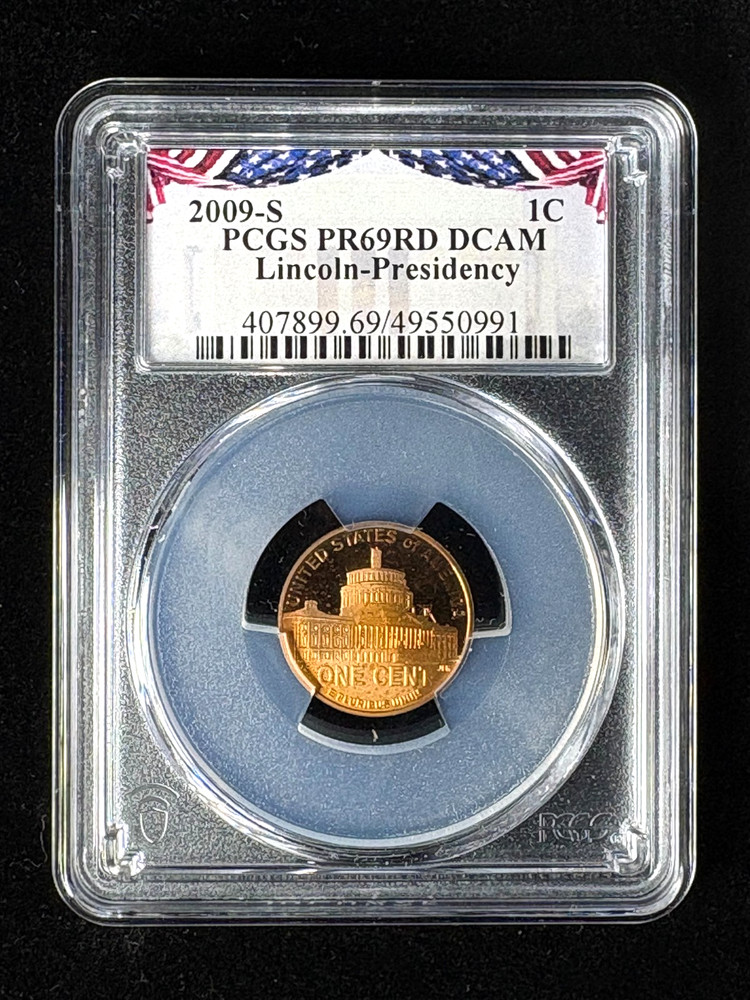 2009 s lincoln cent proof PR69RD DCAM PRESIDENCY