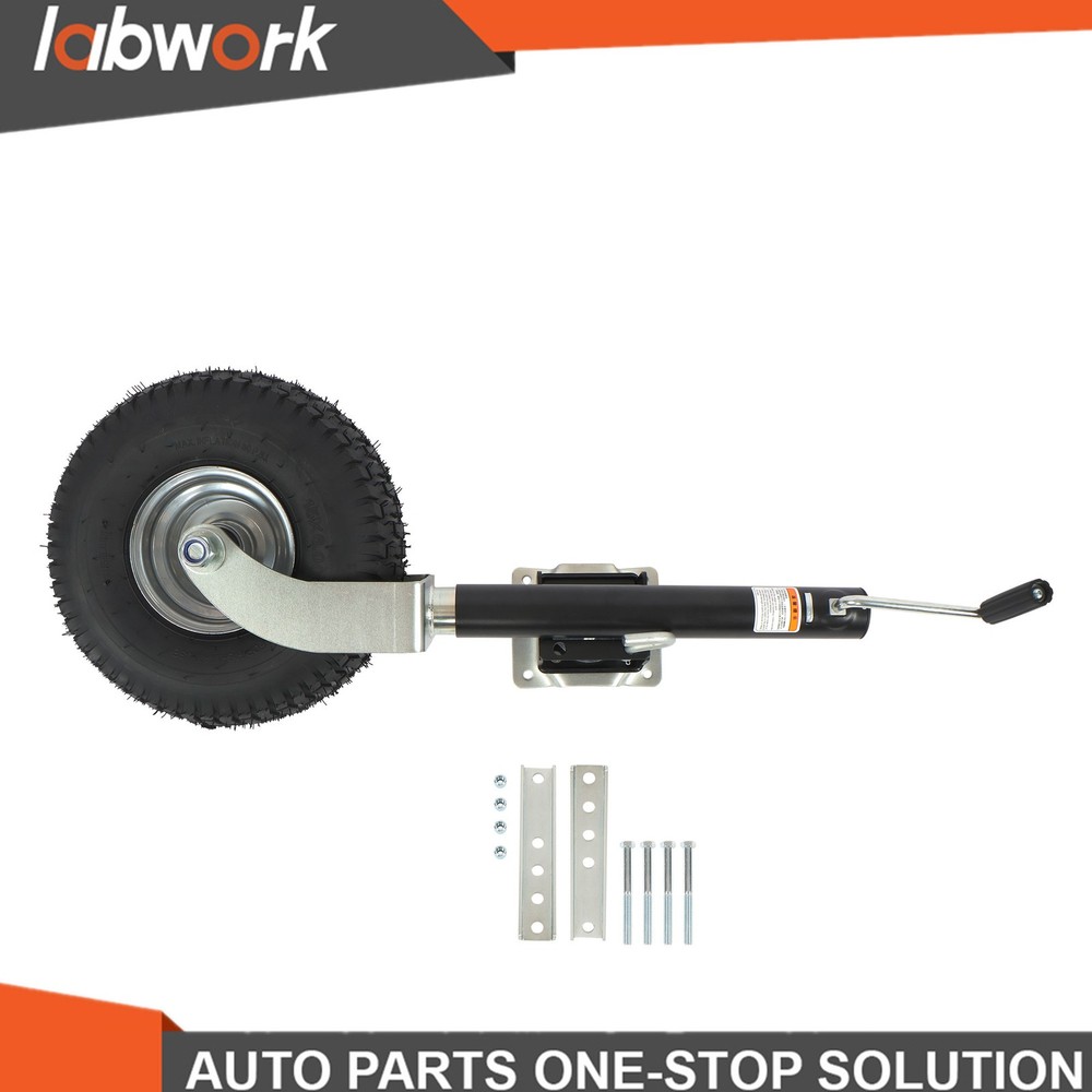 Labwork Beach Boat Trailer Jack 13.38in Trailer Jack Wheel 2000lb Capacity