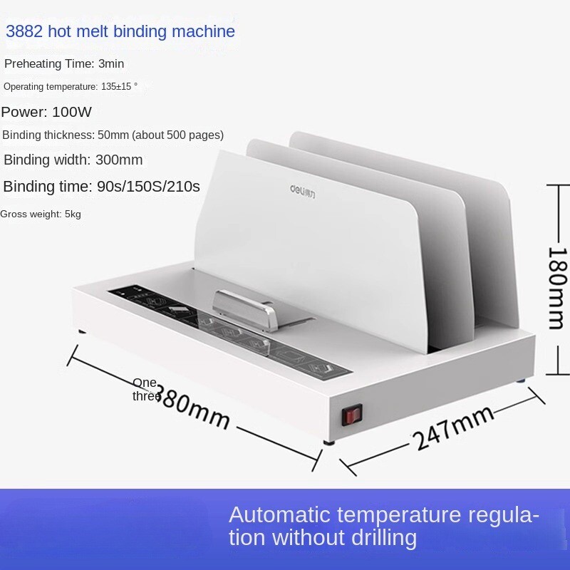 Automatic Wireless Hot Melt Binding Machine Gluing Machine Binding Machine